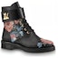 Lookbook (W) Louis Vuitton Wonderland 'But Kasut Tumit Rata Hitam Bergaya Serbaguna' 1A4GV2