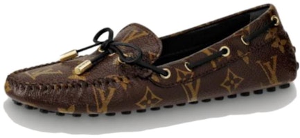 (Women) Louis Vuitton Louis Vuiton Gloria Loafer 'Brown Elastic' 1A3V3H (Women) Louis Vuitton Louis Vuiton Gloria Loafer 'Brown Elastic' 1A3V3H