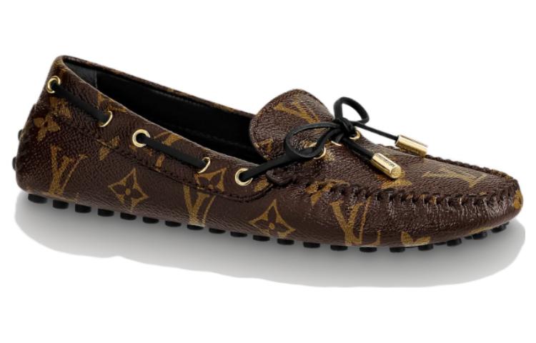 Order (W) Louis Vuitton Gloria Loafer 'Coklat Elastis' 1A3V3H