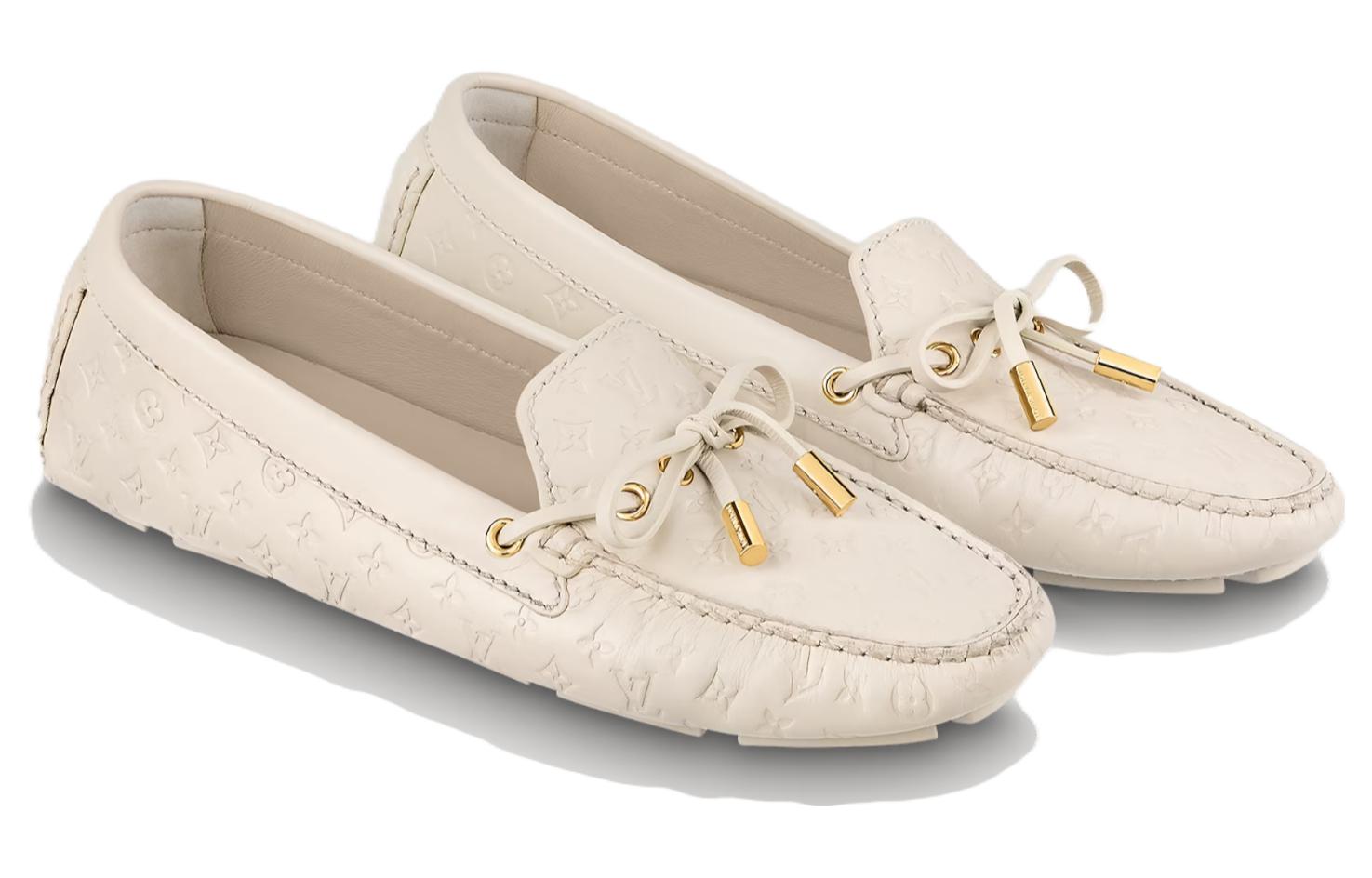 Shop (Women) Louis Vuitton Louis Vuiton Gloria Loafer 'Ivory White' 1ABV93