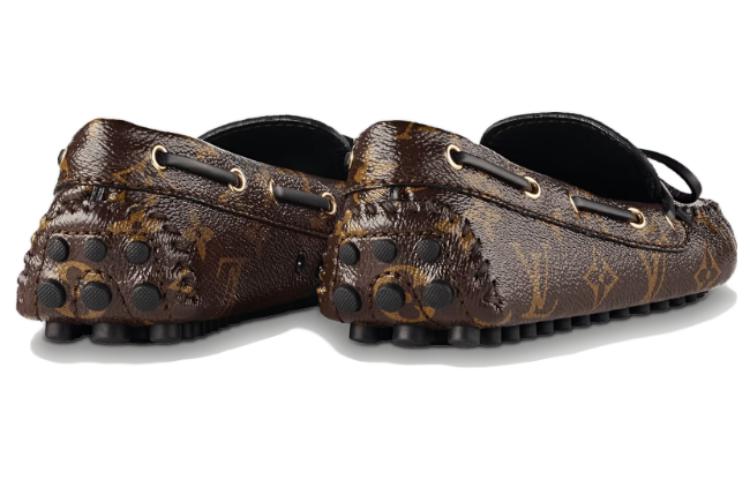 Shop (W) Louis Vuitton Gloria Loafer 'Coklat Elastis' 1A3V3H