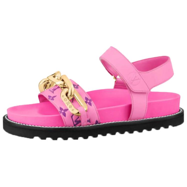 (Women) Louis Vuitton Louis Vuiton Paseo Comfort Sandal 'Pink' 1A90PW