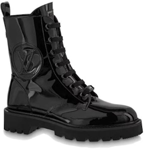(W) ルイ・ヴィトン レースアップ パテントブーツ (黒) 1AABCG Order (W) ルイ・ヴィトン レースアップ パテントブーツ (黒) 1AABCG