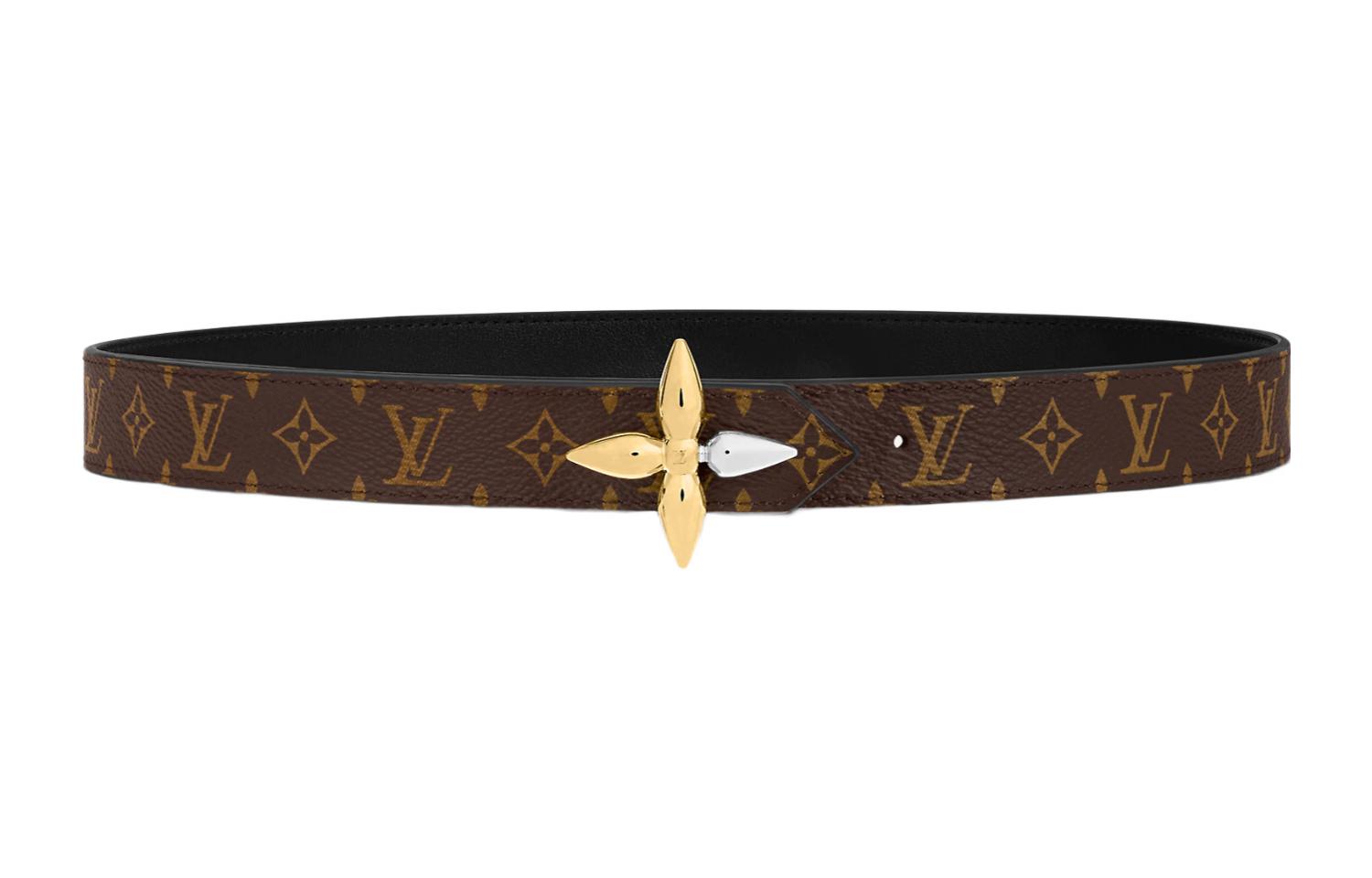 (Women) LOUIS VUITTON Louisette Classic Logo Reversible Belt Women 2.5cm Wide. M0554W 圖 2