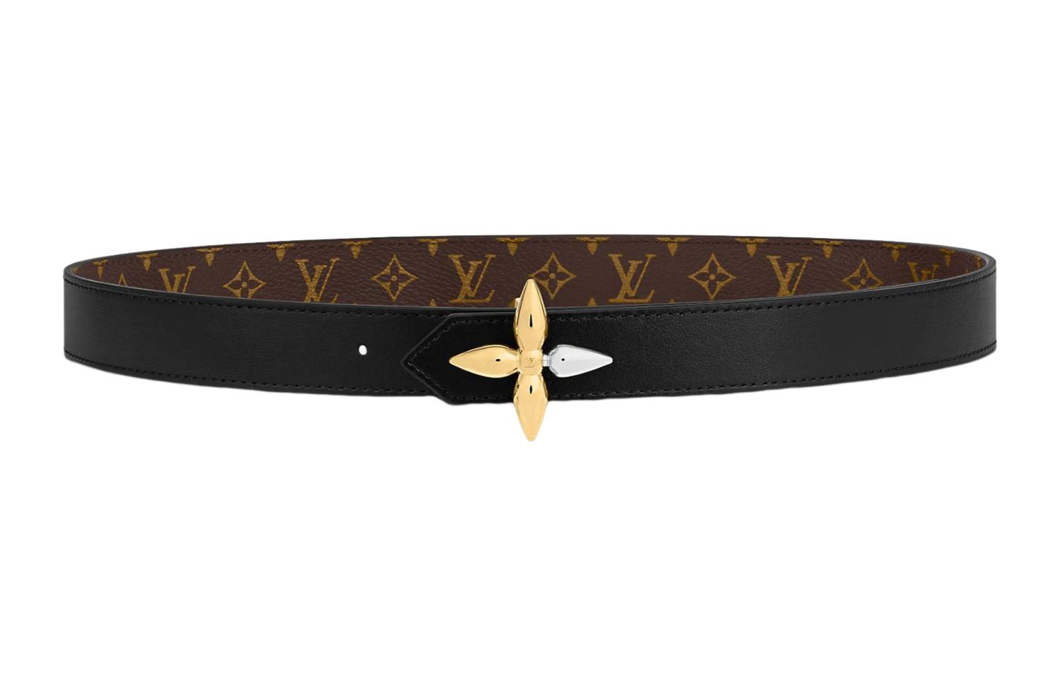 (Women) LOUIS VUITTON Louisette Classic Logo Reversible Belt Women 2.5cm Wide. M0554W 圖 3
