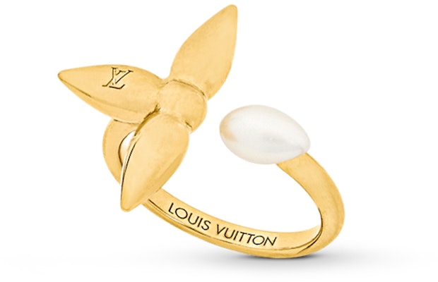 (Women) LOUIS VUITTON Louisette Engraved Letter Ring Gold for Women M0949M Buy (Women) LOUIS VUITTON Louisette Engraved Letter Ring Gold for Women M0949M