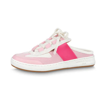 (W) LV Lous 'Pink White Mule'