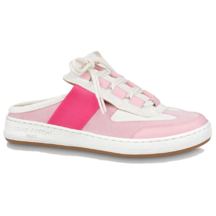 Order (W) 루이비통 핑크 화이트 뮬 (Louis Vuitton 핑크 화이트 뮬 is also acceptable, as is 루이비통 핑크/화이트 뮬) 1ABTO8