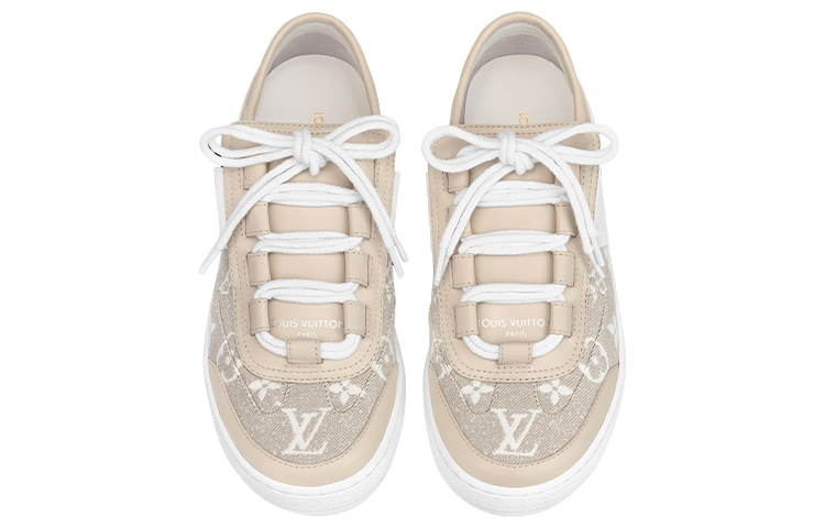 Lookbook (W) Louis Vuitton Lous Sneakers ''Beige'' Herrenschuhe 1AB32Z