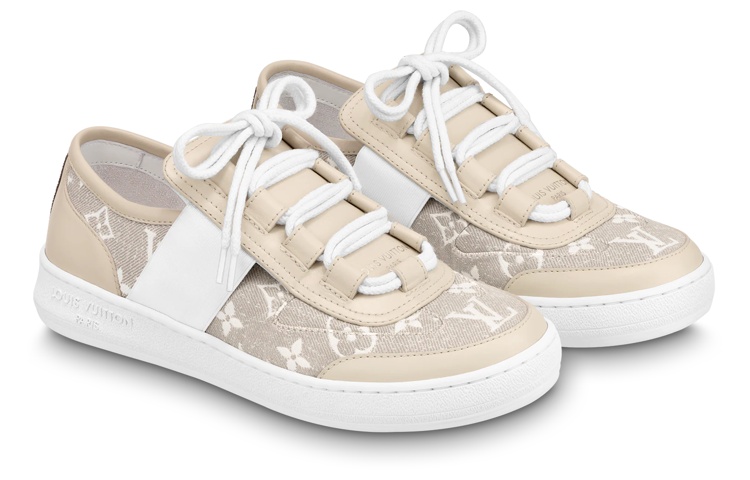 Lookbook (W) Louis Vuitton Lous Sneakers 'Beige Monogram' - Beige Monogram Sneaker 1AB32Y