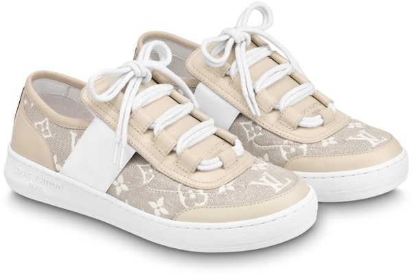 (W) Louis Vuitton Lous Sneakers 'Beige Monogram' - Beige Monogram Sneaker 1AB32Y Lookbook (W) Louis Vuitton Lous Sneakers 'Beige Monogram' - Beige Monogram Sneaker 1AB32Y