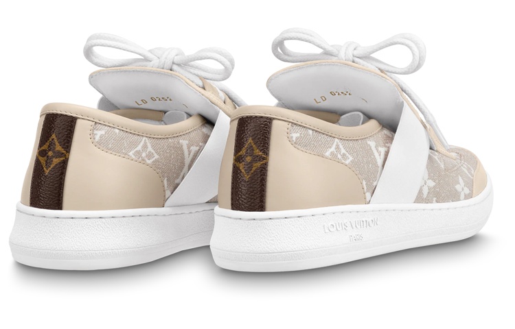 Shop (W) Louis Vuitton Lous Sneakers 'Beige Monogram' - Beige Monogram Sneaker 1AB32Y