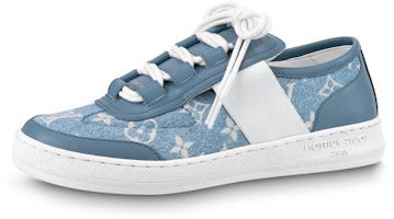 (Women) Louis Vuitton Lous Sneakers 'Denim Monogram' 1AB32H (Women) Louis Vuitton Lous Sneakers 'Denim Monogram' 1AB32H