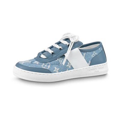 (W) LV Lous Sneakers 'Denim Monogram'
