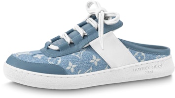 (Women) Louis Vuitton Low-Top Lace-Up 'Fashion Sandals' Blue 1AB3TN (Women) Louis Vuitton Low-Top Lace-Up 'Fashion Sandals' Blue 1AB3TN