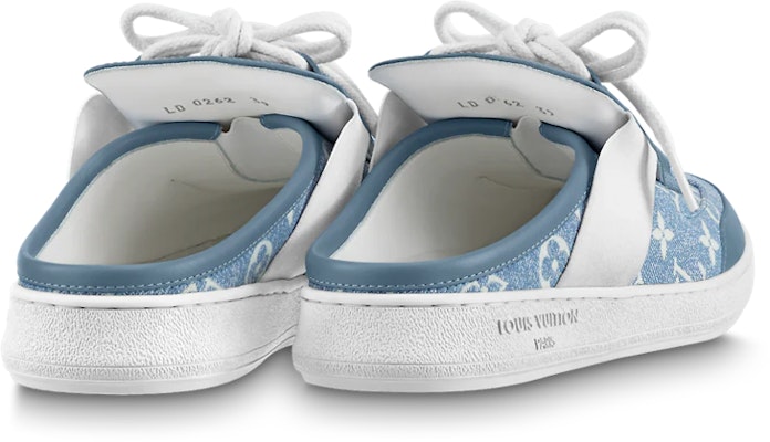 (Women) Louis Vuitton Low-Top Lace-Up 'Fashion Sandals' Blue 1AB3TN Lookbook (Women) Louis Vuitton Low-Top Lace-Up 'Fashion Sandals' Blue 1AB3TN