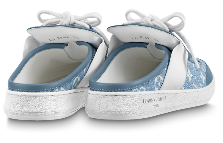 Lookbook (W) Sandal Lace-Up Louis Vuitton Rendah 'Fashion Sandals' Biru 1AB3TN