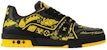 (W) Louis Vuitton Low-Top Sneaker 'Hitam Fesyen Serbaguna' 1ACFM0
