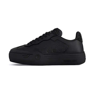 (W) LV Low-Top Sneaker 'Black Leather'