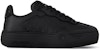 (W) Louis Vuitton Kasut Sneaker Rendah 'Kulit Hitam' 1ACL5A