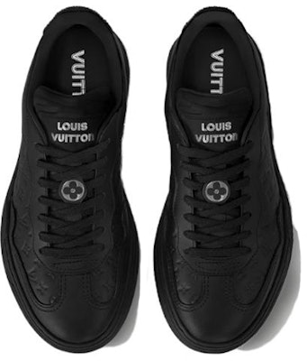 (Women) Louis Vuitton Low-Top Sneaker 'Black Leather' 1ACL5C Lookbook (Women) Louis Vuitton Low-Top Sneaker 'Black Leather' 1ACL5C
