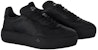(W) Louis Vuitton Kasut Sneaker Rendah 'Kulit Hitam' 1ACL5A