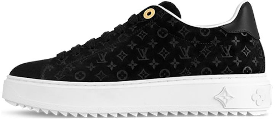 (Women) Louis Vuitton Low-Top Sneaker 'Black Velvet' 1ABR18 Buy (Women) Louis Vuitton Low-Top Sneaker 'Black Velvet' 1ABR18