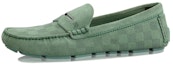 Buy (W) Louis Vuitton Rendah Sneaker 'Suede Hijau Laut' 455697