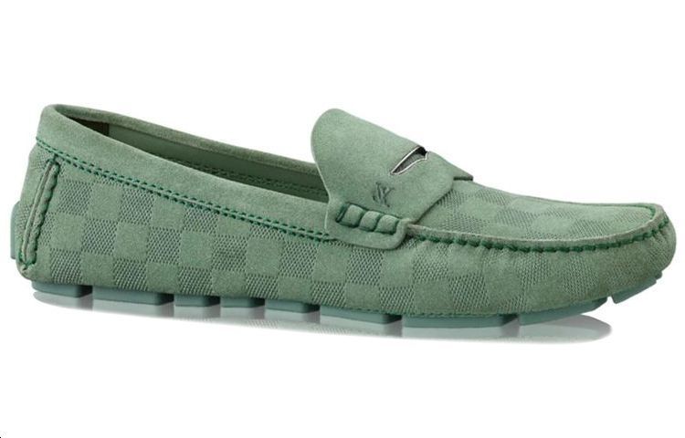 (W) LV Low-Top Sneaker 'Sea Green Suede' 圖 2