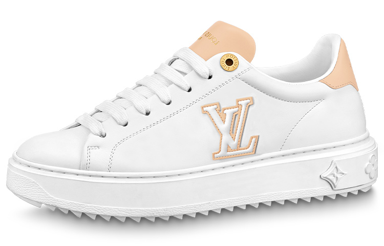 (Women) Louis Vuitton Low-Top Sneaker 'White Calf Leather' 1ABVQH