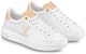(W) Louis Vuitton Sneaker Rendah 'Kulit Anak Lembu Putih' 1ABVQH