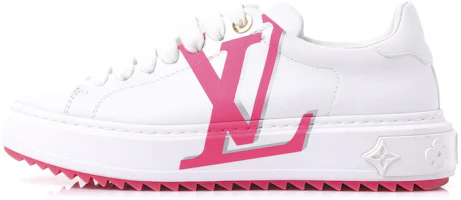 (Women) Louis Vuitton Low-Top Sneaker 'White Pink' 1ABU2M (Women) Louis Vuitton Low-Top Sneaker 'White Pink' 1ABU2M