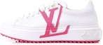 Buy (W) Louis Vuitton Kasut Low-Top 'Putih Merah Jambu' 1ABU2M