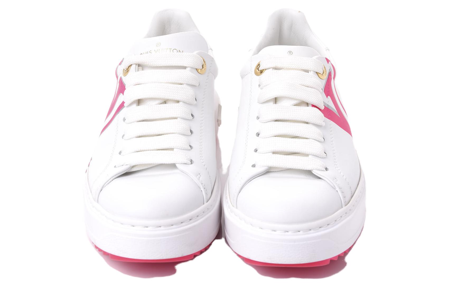 (W) LV Low-Top Sneaker 'White Pink' 圖 3
