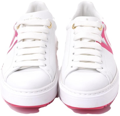 (Women) Louis Vuitton Low-Top Sneaker 'White Pink' 1ABU2M Lookbook (Women) Louis Vuitton Low-Top Sneaker 'White Pink' 1ABU2M