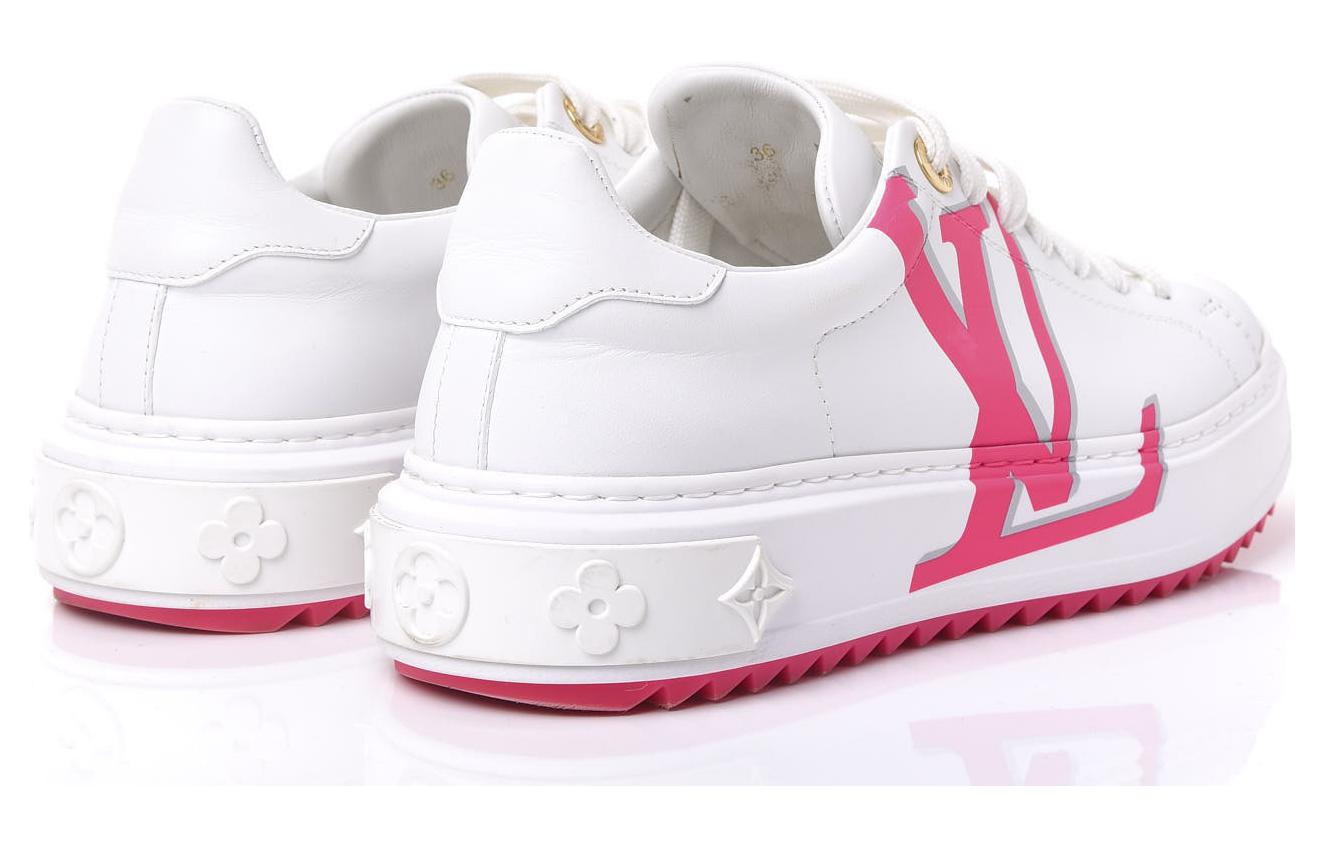 (W) LV Low-Top Sneaker 'White Pink' 圖 4