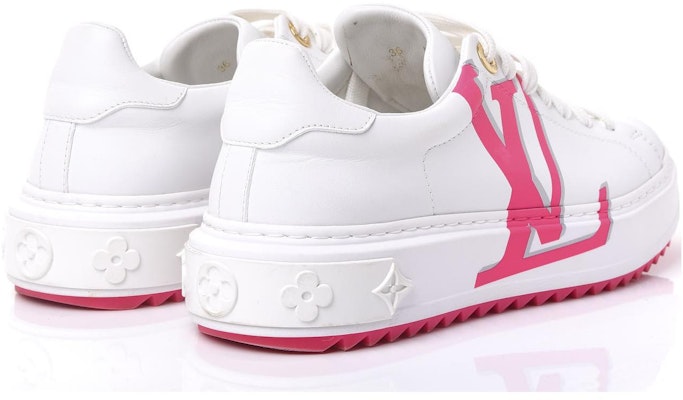 (Women) Louis Vuitton Low-Top Sneaker 'White Pink' 1ABU2M Shop (Women) Louis Vuitton Low-Top Sneaker 'White Pink' 1ABU2M