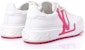 (W) Louis Vuitton Kasut Low-Top 'Putih Merah Jambu' 1ABU2M