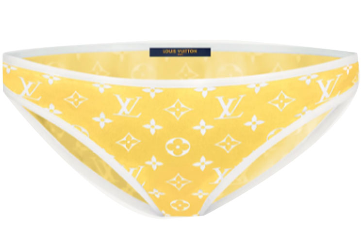 Order (W) LOUIS VUITTON 低腰比基尼泳褲 黃色. 1A8RN2