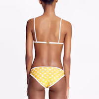 Purchase (Women) LOUIS VUITTON Low-Waist Bikini Bottom Yellow. 1A8RN2