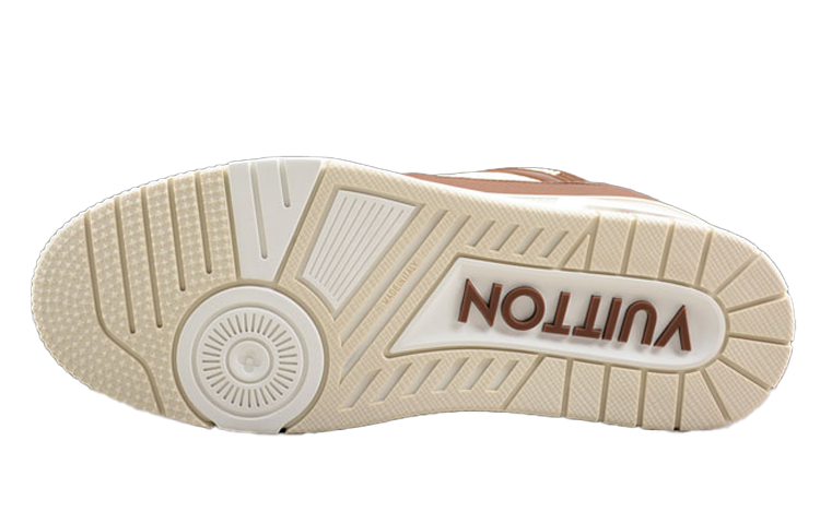 Lookbook (W) 路易威登棕色皮低帮鞋 1ABNKJ