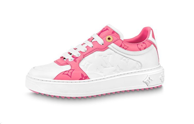 Buy (W) 路易威登 白粉色时尚低帮鞋 1AB339