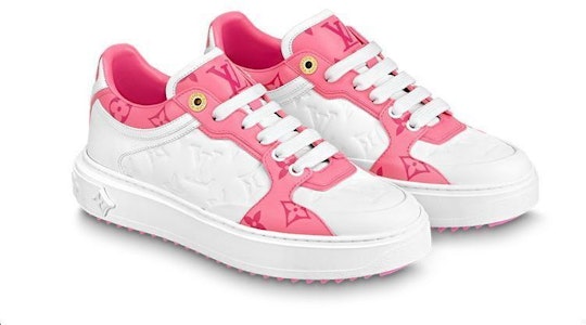 (W) 路易威登 白粉色时尚低帮鞋 1AB339 Shop (W) 路易威登 白粉色时尚低帮鞋 1AB339