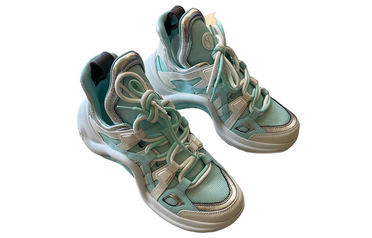 Order (W) 路易威登蓝白低帮运动鞋 1AAEE8