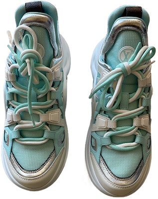 (Women) Louis Vuitton Low Top Sneaker 'Blue White' 1AAEE8 Lookbook (Women) Louis Vuitton Low Top Sneaker 'Blue White' 1AAEE8