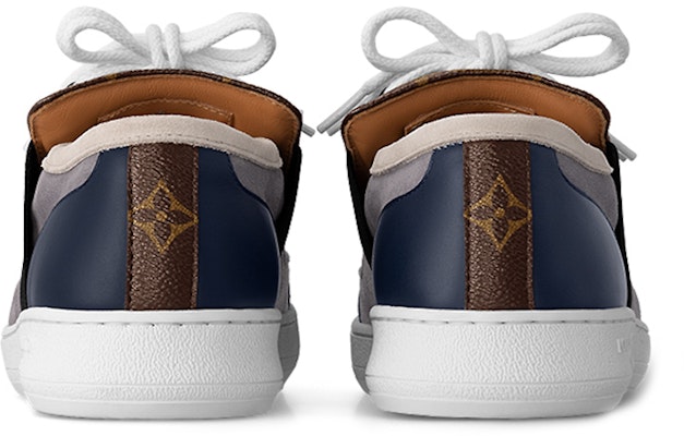 (W) Sepatu Louis Vuitton Lous 'Biru Abu dengan Monogram Coklat' 1ABUUP Shop (W) Sepatu Louis Vuitton Lous 'Biru Abu dengan Monogram Coklat' 1ABUUP