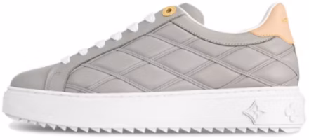 (Women) Louis Vuitton Low Top Sneaker 'Grey Leather' 1ACJ29 (Women) Louis Vuitton Low Top Sneaker 'Grey Leather' 1ACJ29
