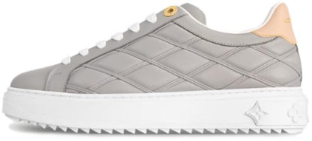 (Women) Louis Vuitton Low Top Sneaker 'Grey Leather' 1ACJ29 (Women) Louis Vuitton Low Top Sneaker 'Grey Leather' 1ACJ29