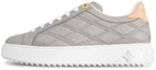 Buy (W) Louis Vuitton Kasut Sneakers Bertapak Rendah 'Kulit Kelabu' 1ACJ29