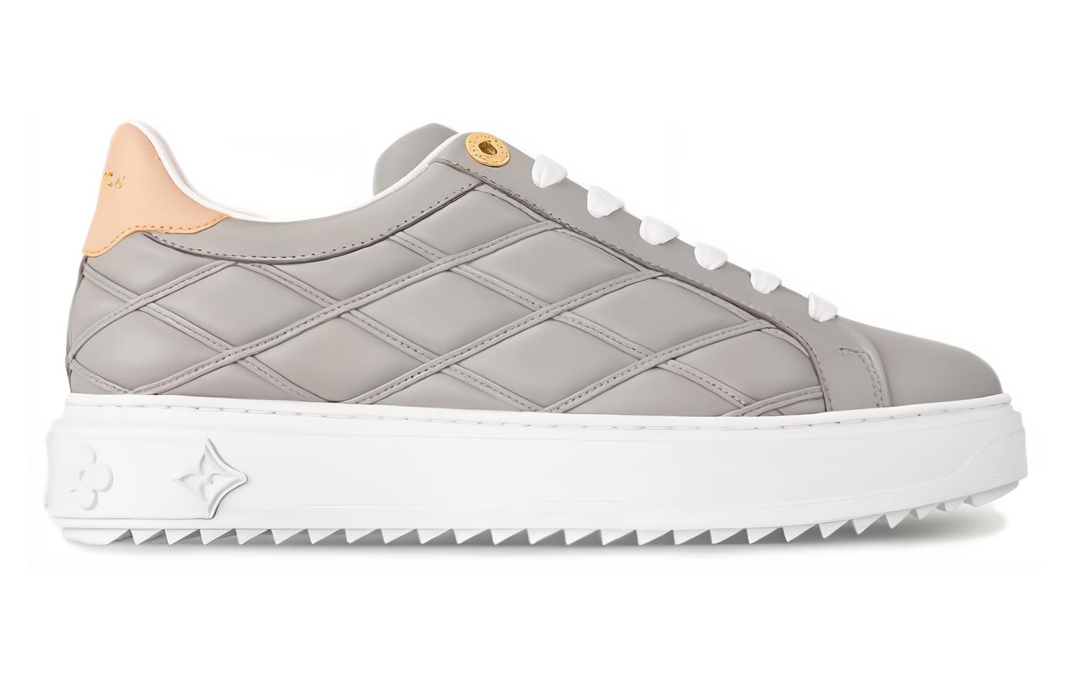 Order (W) Sneaker Louis Vuitton Low Top 'Kulit Abu-Abu' 1ACJ29